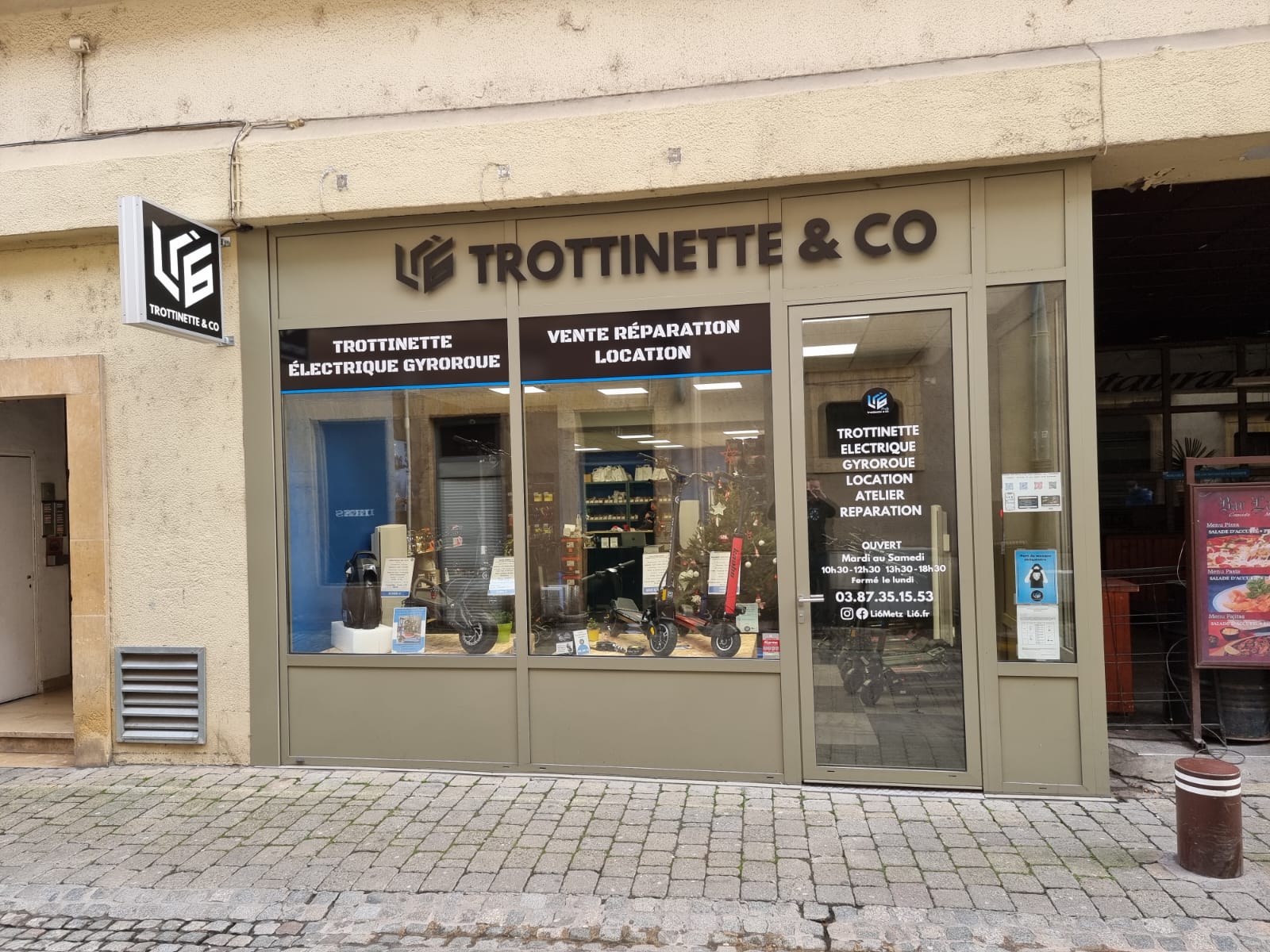 Support téléphone trottinette électrique - Li6 trottinette & Co Reims, Metz  et Nancy